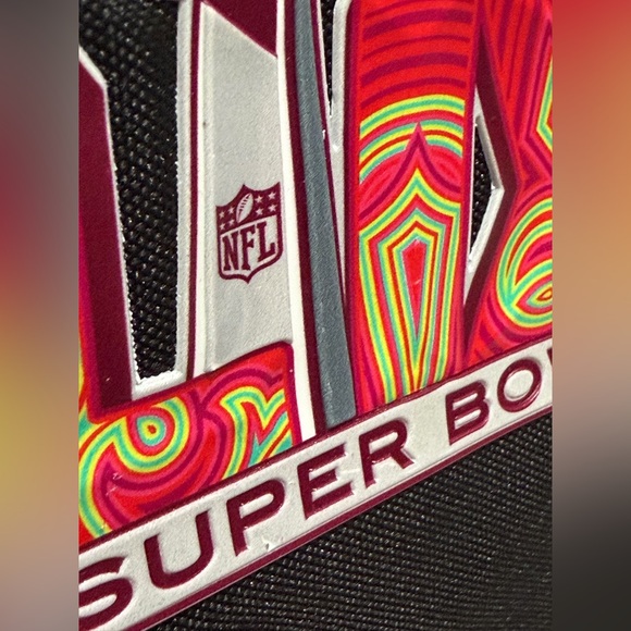 NFL Super Bowl LIX 59 New Orleans 2025 Backpack Chiefs & Eagles Football NEW - Picture 14 of 14